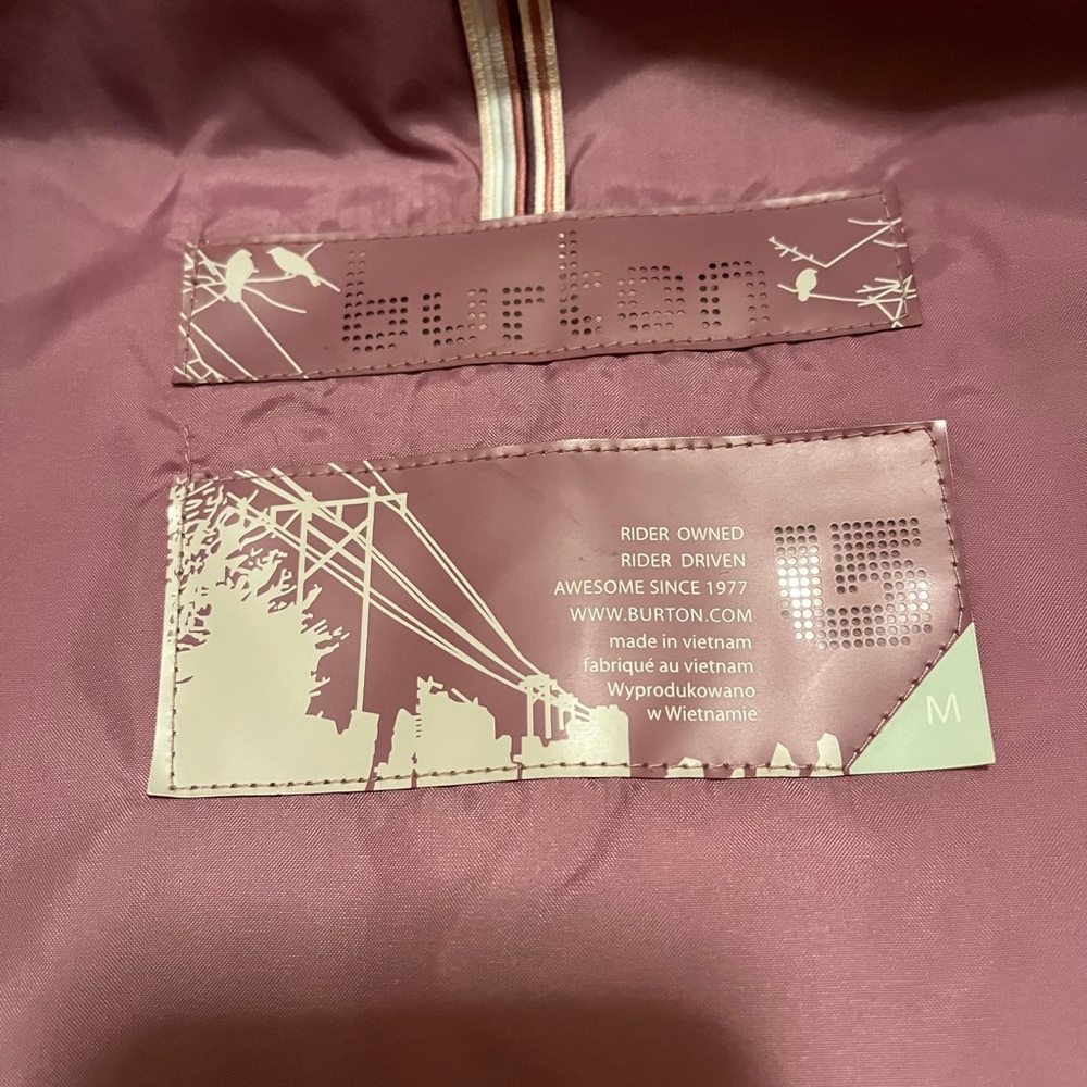 Burton Women's Purple Jacket - Picture 7 of 12